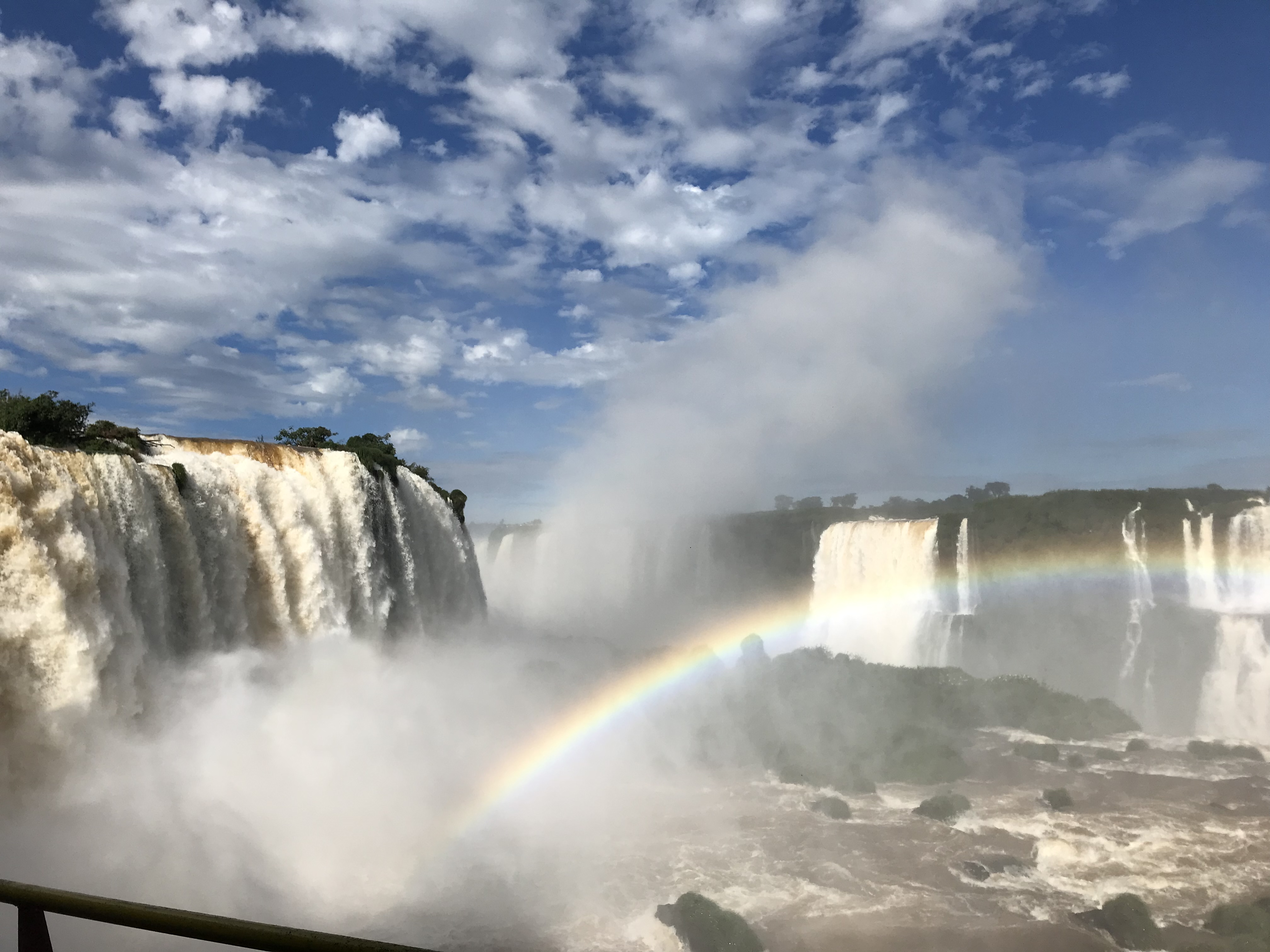Wodospady Iguaçu na granicy Argentyny i Brazylii