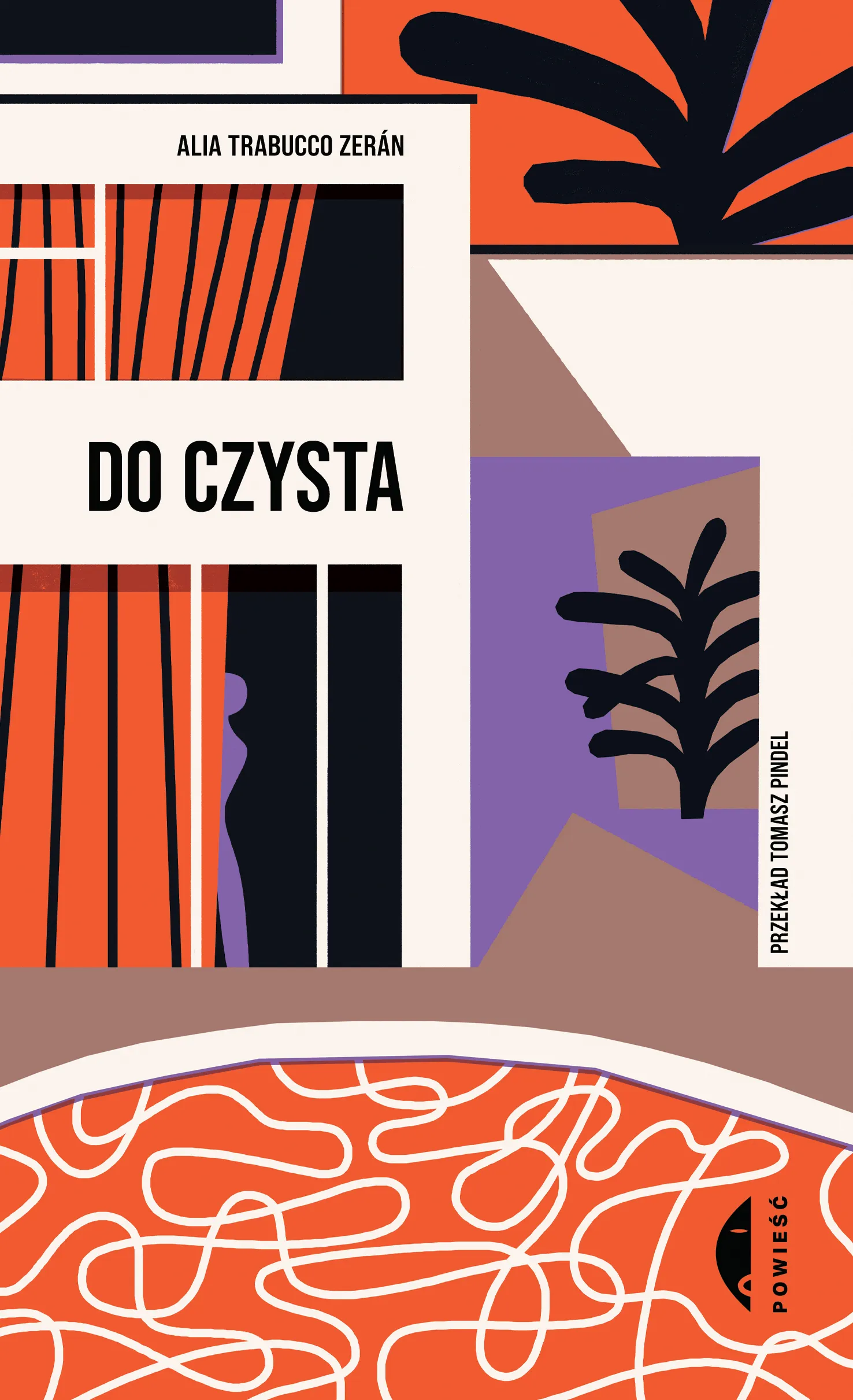Okładka książki „Do czysta” Alii Trabucco w polskim przekładzie
